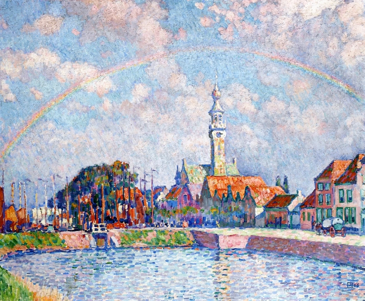 Arcobaleno sopra Veere